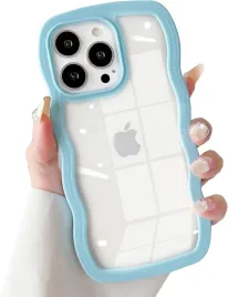etui-do-iphone-13-pro-max-przezroczyste-falowana-ramka-dark-blue-smyczka