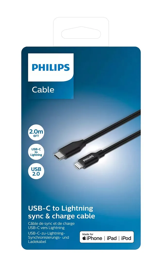 szybki-kabel-philips-usb-c-lightning-2m-stan-nowy