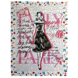 puzzle-500-el-emily-in-paris-black-dress-serial-modne-eleganckie-36x48-cm