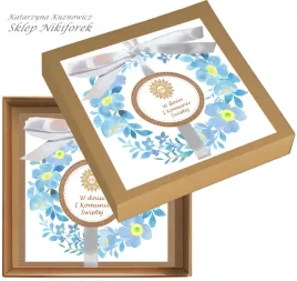 kartka-w-pudelku-na-i-komunie-swieta-niebieskie-kwiaty-niezapominajki-kraft