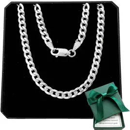 lancuszek-meski-srebrny-pancerka-4-mm-55-cm-srebro-925-dedykacja-na-prezent