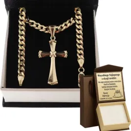 zloty-pelny-lancuszek-meski-pancerka-z-krzyzykiem-pr-925-585-grawer-gratis