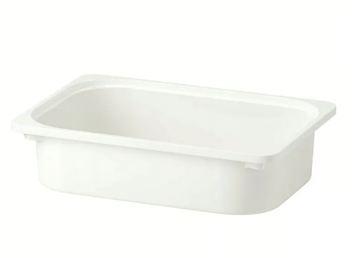 IKEA TROFAST Pojemnik na zabawki biały, 42x30x10 cm