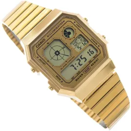 zegarek-casio-a130weg-9aef-vintage-gold-na-bransolecie-stoper