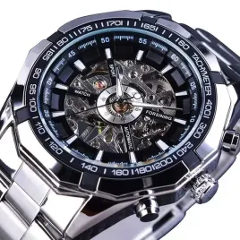 zegarek-meski-automatyczny-mechaniczny-srebrny-bransoleta-prezent-na-swieta