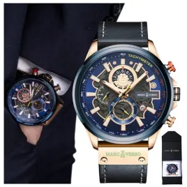 elegancki-meski-zegarek-stal-skorzany-pasek-klasyczny-stoper-datownik-box