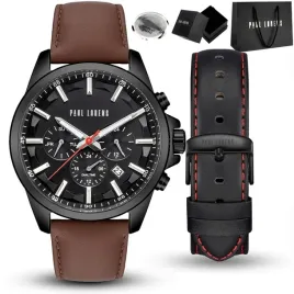 zegarek-meski-paul-lorens-makalu-skorzany-pasek-brazowy-datownik-2-paski