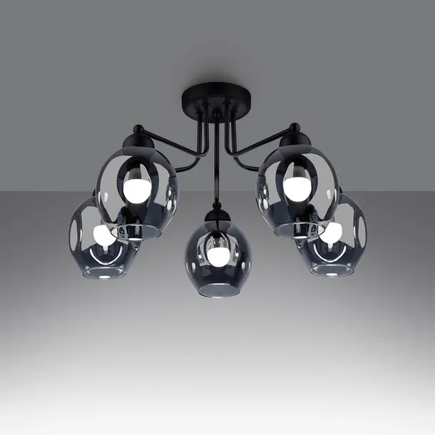 zyrandol-fillan-5-czarny-dlugosc-wysokosc-36-cm