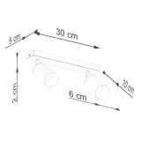 plafon-winx-2-czarny-chrom-zasilanie-sieciowe