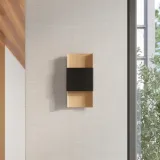 kinkiet-durlin-zloty-czarny-srednica-szerokosc-klosza-20-cm