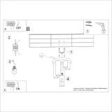 plafon-lagos-5p-czarny-maksymalna-moc-pojedynczego-zrodla-swiatla-10-w