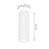 plafon-karbon-20-bezowy-zasilanie-sieciowe