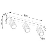 plafon-karbon-3l-czarny-glebokosc-produktu-45-cm