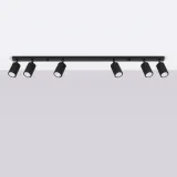 plafon-karbon-6l-czarny-stan-nowy