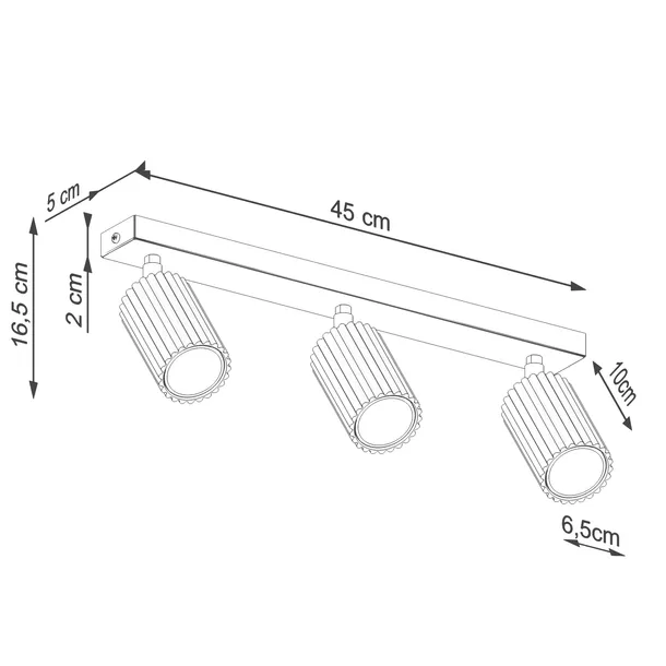 plafon-karbon-3l-taupe-maksymalna-moc-pojedynczego-zrodla-swiatla-10-w