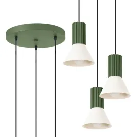 lampa-wiszaca-estria-3p-bezowa-zielona-oliwka