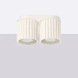 plafon-aura-2-bezowy-gu10-stan-nowy