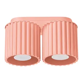 plafon-aura-2-brzoskwiniowy-gu10