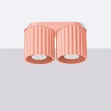 plafon-aura-2-brzoskwiniowy-gu10-stan-nowy