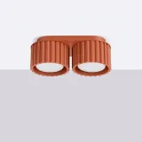 plafon-aura-2-ochra-czerwona-gx53-stan-nowy