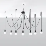 zyrandol-edison-7-czarny-stan-nowy