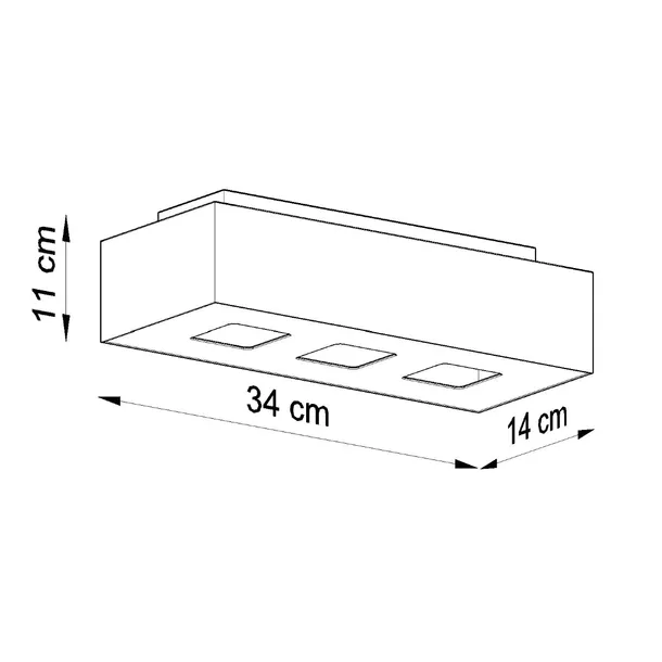 plafon-mono-3-bialy-ksztalt-kwadratowy