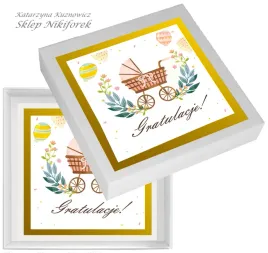 kartka-w-pudelku-gratulacje-z-okazji-narodzin-dziecka-biala-zlota-wozek