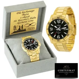 luksusowy-meski-zloty-zegarek-casio-24k-certyfikat-unikatowy-prezent