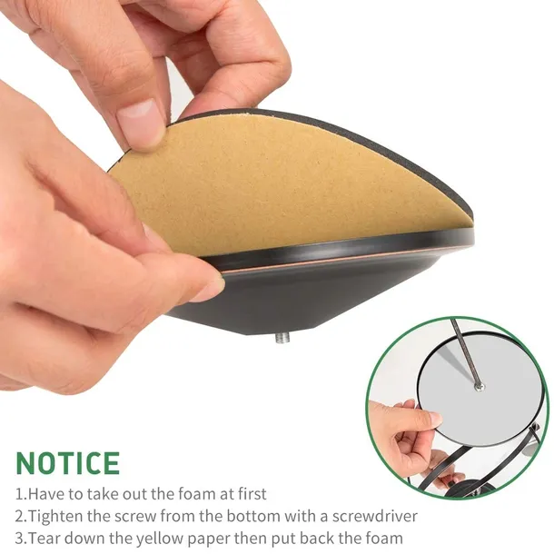 lusterko-stojace-czarny-nicesail-marka-nicesail