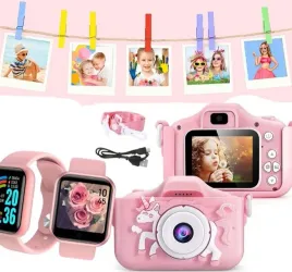 rozowy-smartwatch-dla-dziecka-dzieciecy-aparat-cyfrowy-z-grami