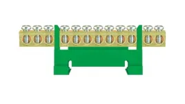 listwa-zaciskowa-niska-na-szyne-12-torowa-zielona-th35-e-4021