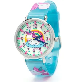 kiddus-zegarek-dzieciecy-time-teacher-happy-unicorn-fluor