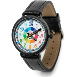 zegarek-dzieciecy-kiddus-time-teacher-w-jezyku-polskim-czarny