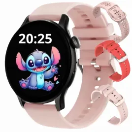 smartwatch-dla-dziewczynki-zegarek-elektroniczny-amoled-funkcje-na-prezent