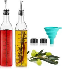 butelka-komplet-na-oliwe-i-olej-z-dozownikiem-450ml-szklana-pojemnik-2-szt