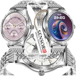 srebrny-zegarek-smartwatch-damski-rozmowy-cisnieniomierz-pulsometr-kroki-pl