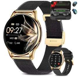 smartwatch-damski-zegarek-amoled-menu-pl-rozmowy-2-paski-sluchawki-gratis