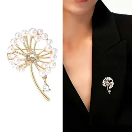 -percent-broszka-zlota-dmuchawiec-perelki