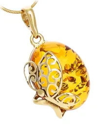 zloty-wisiorek-naszyjnik-z-bursztyn-i-srebro-lancuszek-snake-zmijka-prezent