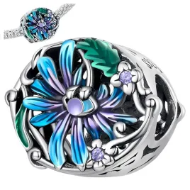 charms-kwiaty-srebro-925-listki-kwiat-koralik-beads-okragly-charms-pr-s925