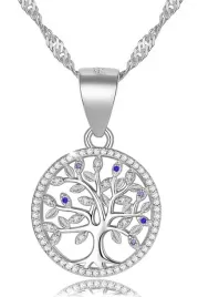 srebrny-lancuszek-damski-z-zawieszka-naszyjnik-drzewko-szczescia-srebro