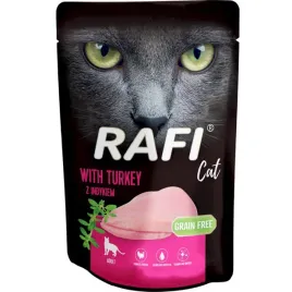 karma-mokra-dla-kota-saszetka-rafi-cat-adult-z-indykiem-100g