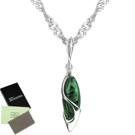 naszyjnik-srebrny-lancuszek-srebro-proba-925-malachit-z-zawieszka-damski