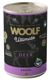karma-mokra-dla-psa-woolf-ultimate-dog-can-deerandblueberries-400g