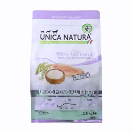 karma-sucha-dla-psa-unica-natura-unico-mono-all-breed-trout-trota-25kg