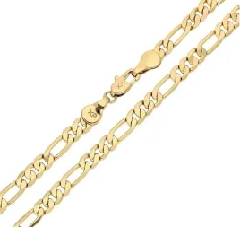 lancuszek-zloty-55-cm-43-mm-figaro-stal-316-l