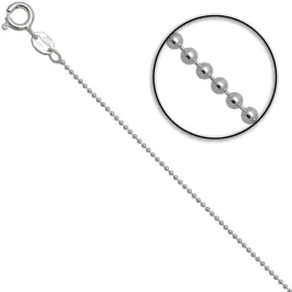 lancuszek-srebrny-kulki-45cm-1mm-925