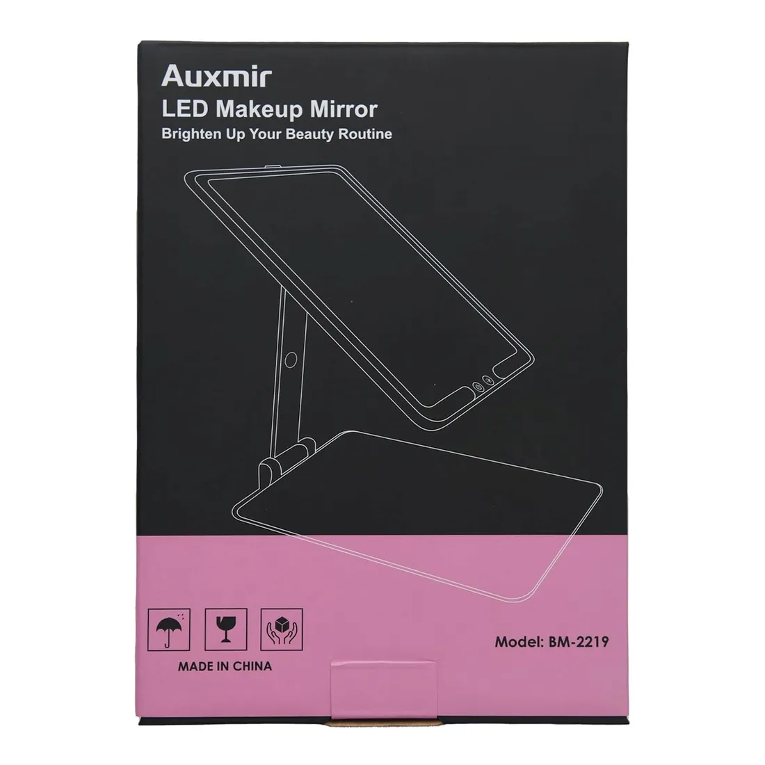 lusterko-stojace-bialy-auxmir-stan-nowy