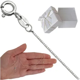 lancuszek-damski-srebrny-kostka-cube-45cm-0-7mm-srebro-925