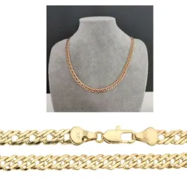 lancuszek-zloty-ze-stali-chirurgicznej-szeroki-nowoczesny-romby-60-cm-5-mm